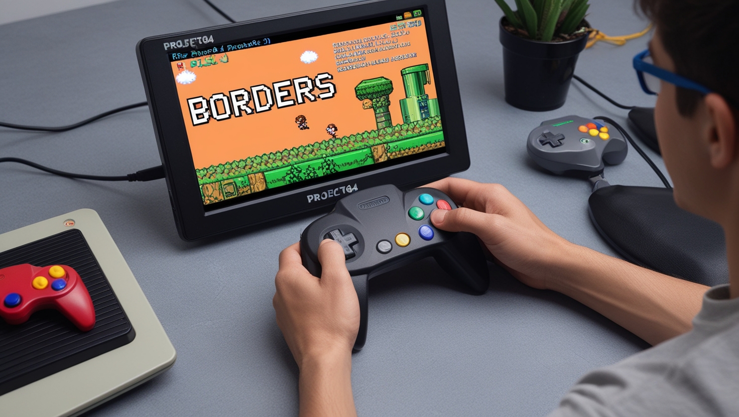 How to Get Rid of Borders on PJ64