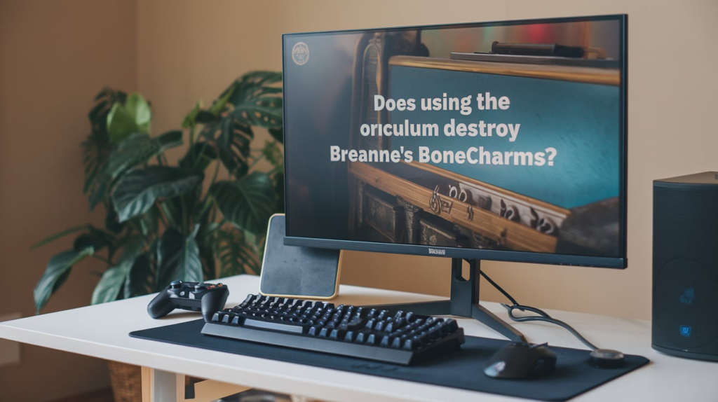 does using the orraculum destroy breannes bonecharmes