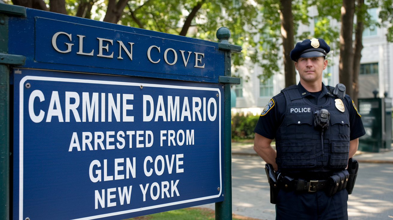 Carmine Damario arrested from glen cove New York