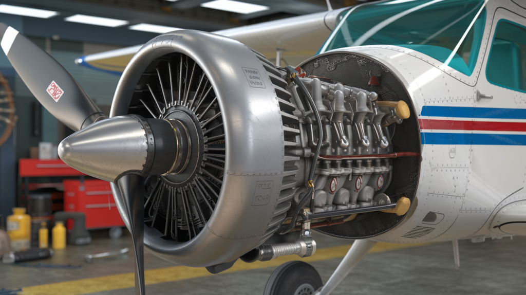 3D Model Lycoming Cessna 172 Engine Sale